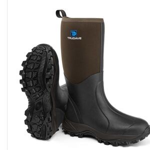 Men's Black and Brown Boots